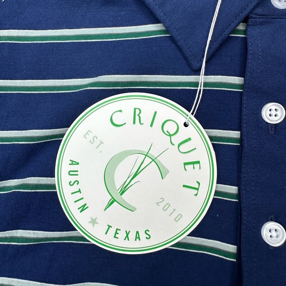 NWT Criquet Men’s Top Shelf Player’s Polo Shirt - Picture 5 of 9